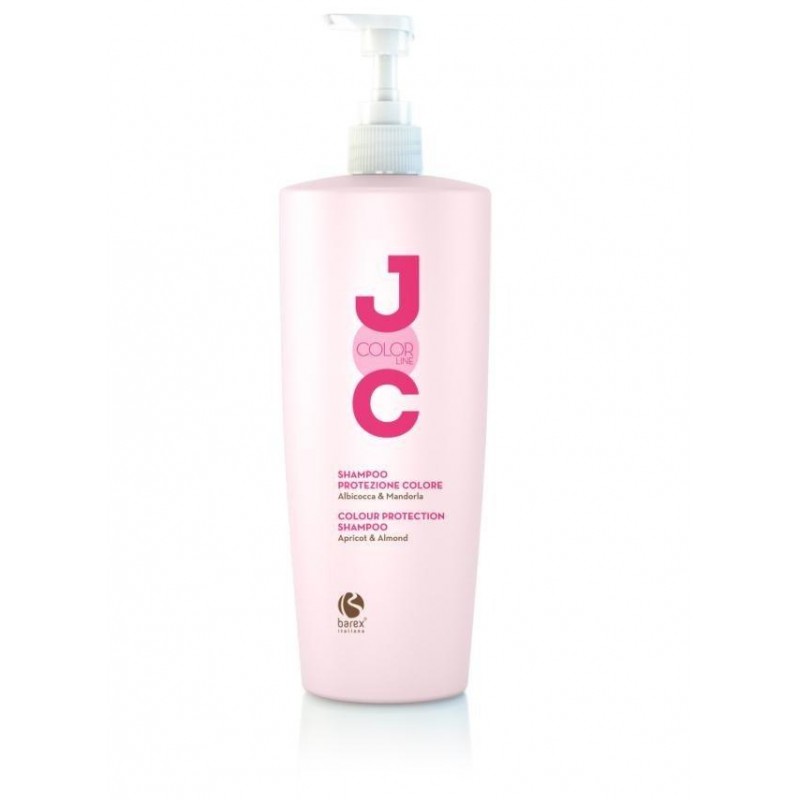 Шампунь для фарбованого волосся “Стійкість кольору” з маслом солодкого мигдалю та абрикосу-Barex Joc Color Line 1000ml